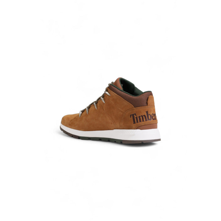Baskets Timberland pour Homme en Cuir Marron