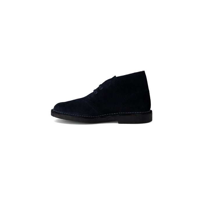 Clarks Homme Schuhe Derbies Bleu en Cuir pour Automne