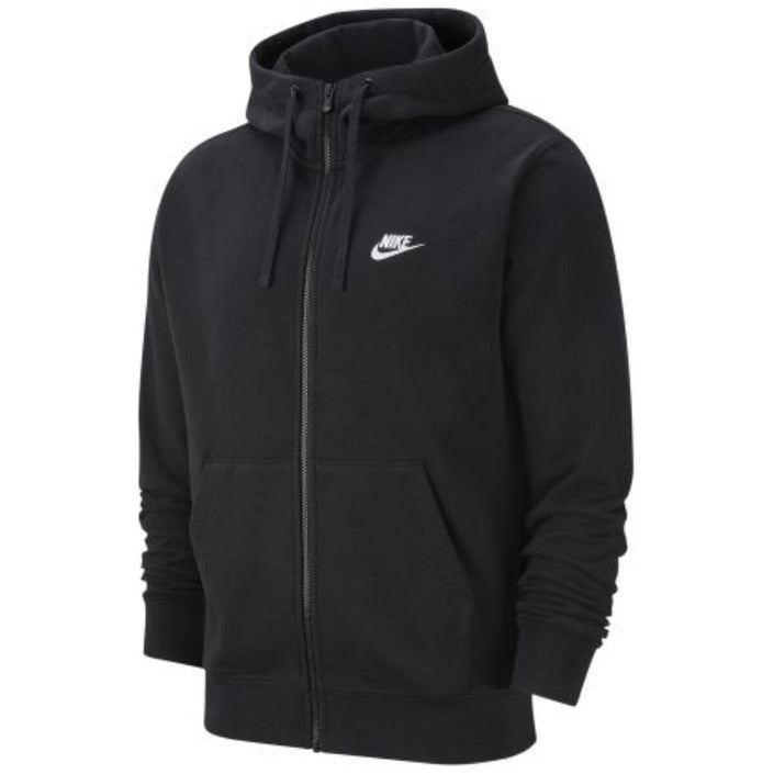 Nike Homme Sweatshirts Zippé Noir Avec Capuche