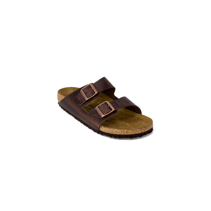 Birkenstock Homme Mules Cuir Marron Printemps Été