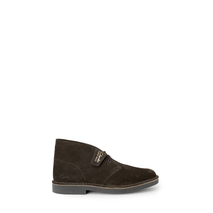 Clarks Homme Bottes en Cuir Marron pour Automne Hiver