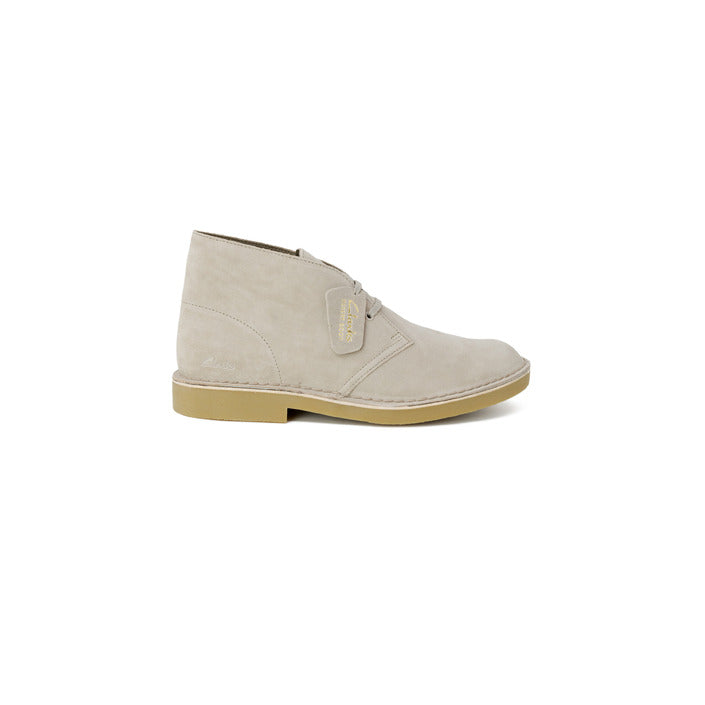 Clarks Homme Schuhe Derbies en Cuir Gris Monochrome