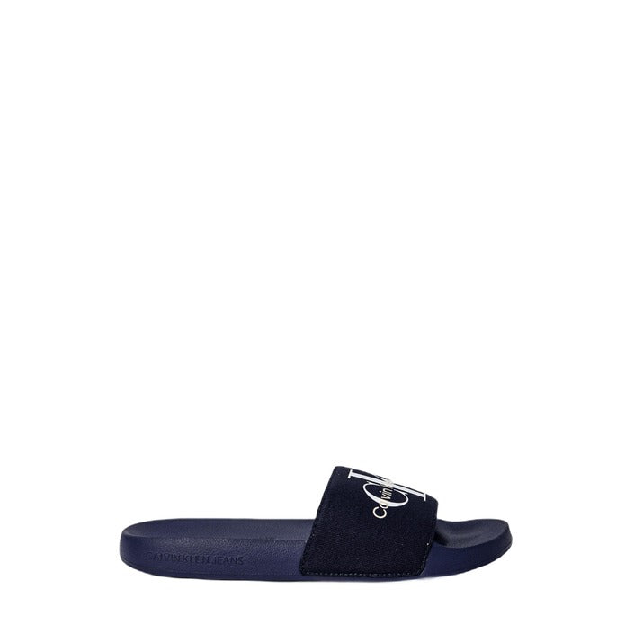 Calvin Klein Jeans Homme Mules Bleu Printemps Été
