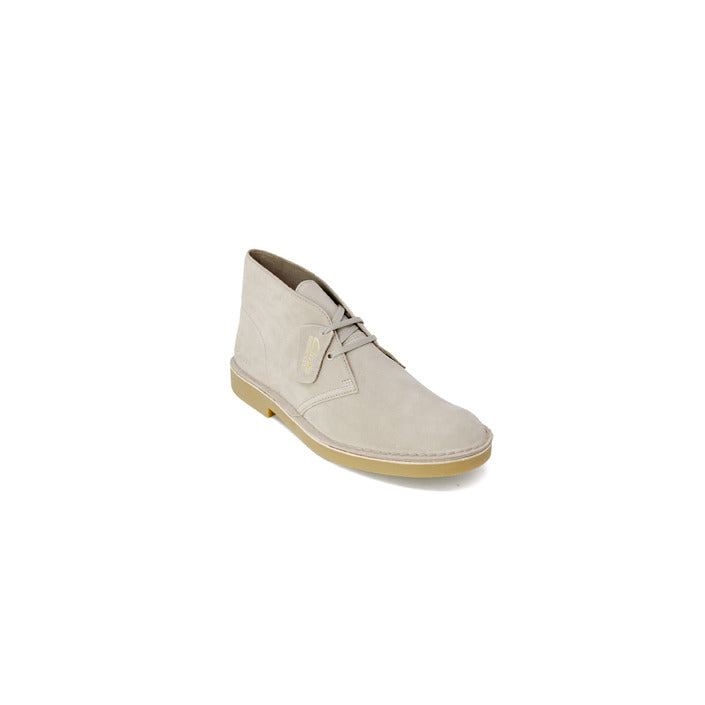 Clarks Homme Schuhe Derbies en Cuir Gris Monochrome