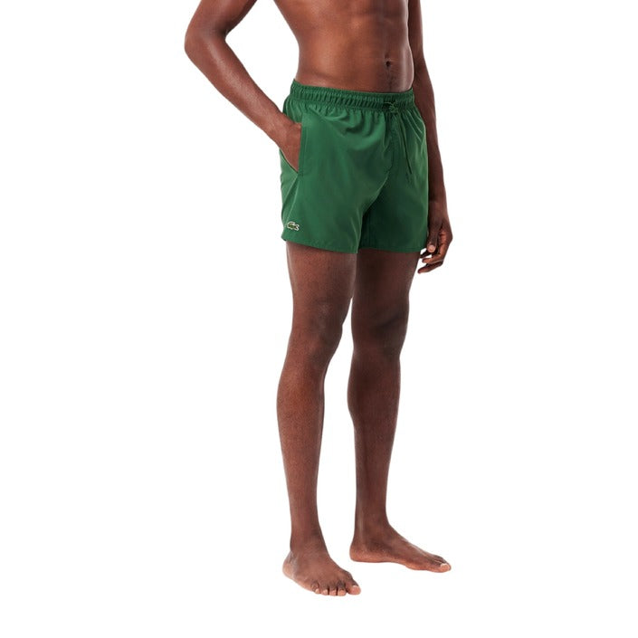 Lacoste Homme Maillots-de-bain Vert Monochrome Été