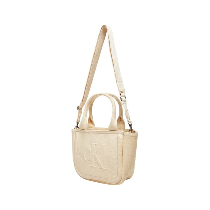 Calvin Klein Femme Sacs Beige Avec Poches Intérieures