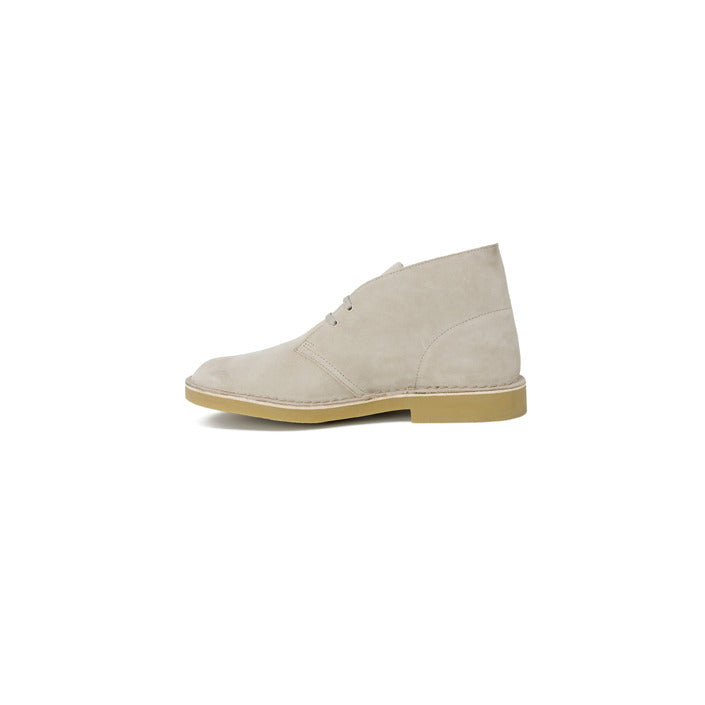 Clarks Homme Schuhe Derbies en Cuir Gris Monochrome