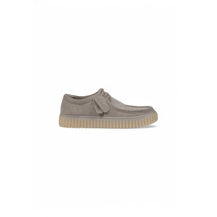 Clarks Homme Schuhe Derbies Cuir Gris Printemps Été