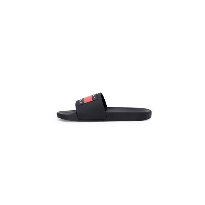 Tommy Hilfiger Jeans Homme Sandales Noires Printemps Été