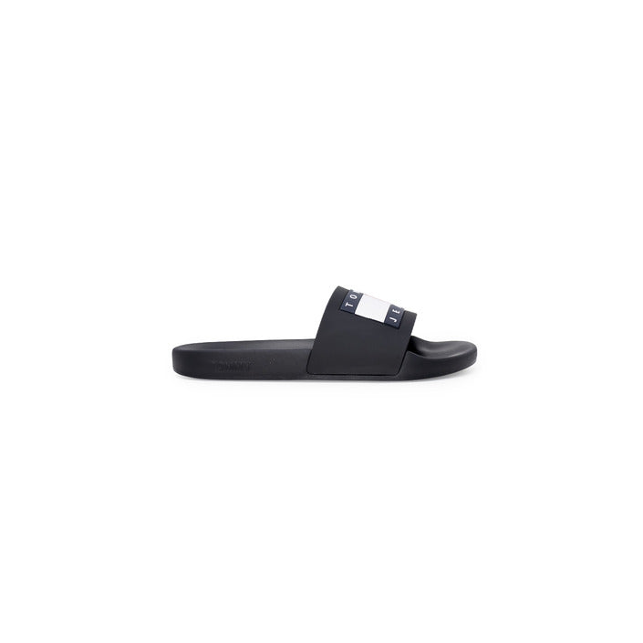 Tommy Hilfiger Jeans Homme Sandales Noires Printemps Été