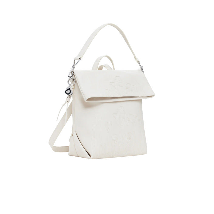 Desigual Femme Sacs Élégants Printemps Été Blanc