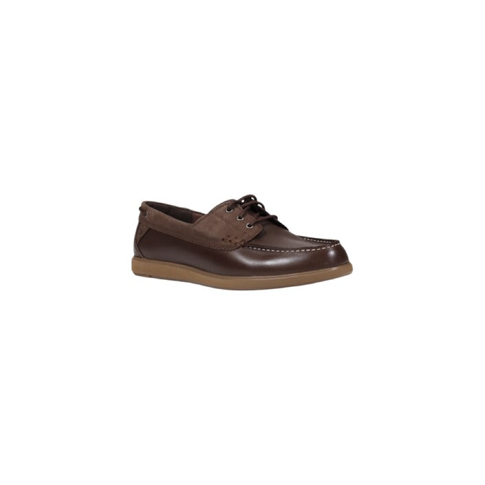 Clarks Homme Mocassins Cuir Marron Printemps Été