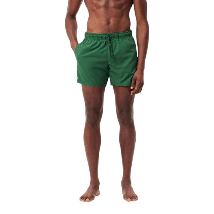 Lacoste Homme Maillots-de-bain Vert Monochrome Été