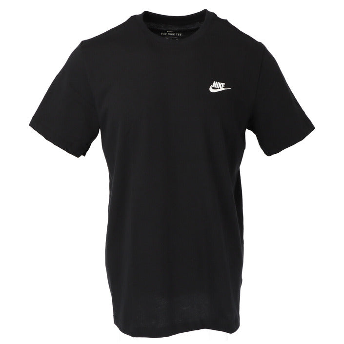Nike Homme T-Shirts Noir à Manches Courtes en Coton