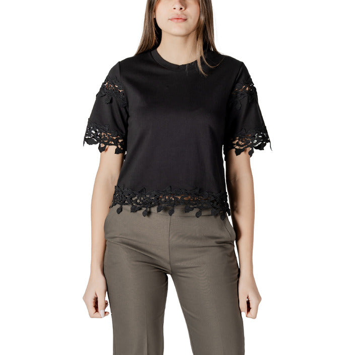 Morgan De Toi Femme T-Shirts Noir Manches Courtes Été
