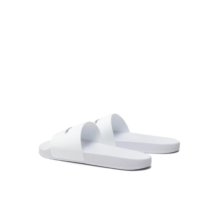 Calvin Klein Homme Mules Blanches Printemps Été 2023