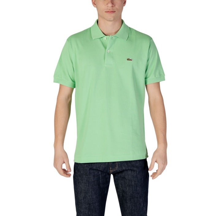 Lacoste Homme Polo Vert En Coton Pour Printemps Été