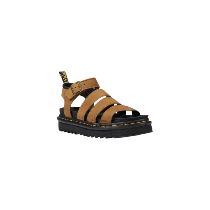 Dr. Martens Femme Sandales Beige En Cuir Printemps Été