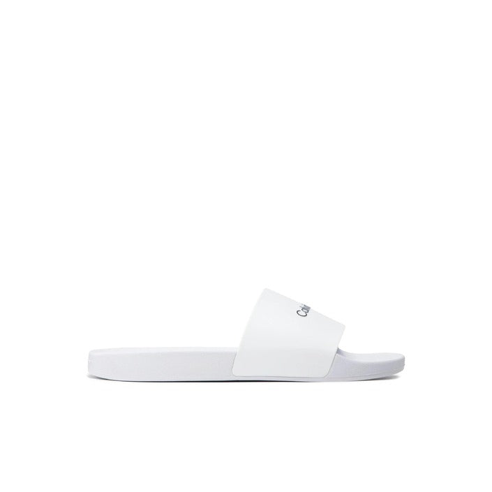 Calvin Klein Homme Mules Blanches Printemps Été 2023