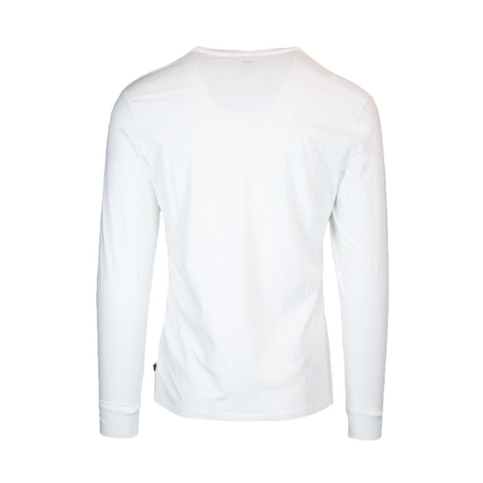 Levi's Homme T-Shirts Blanc à Manches Longues pour Automne