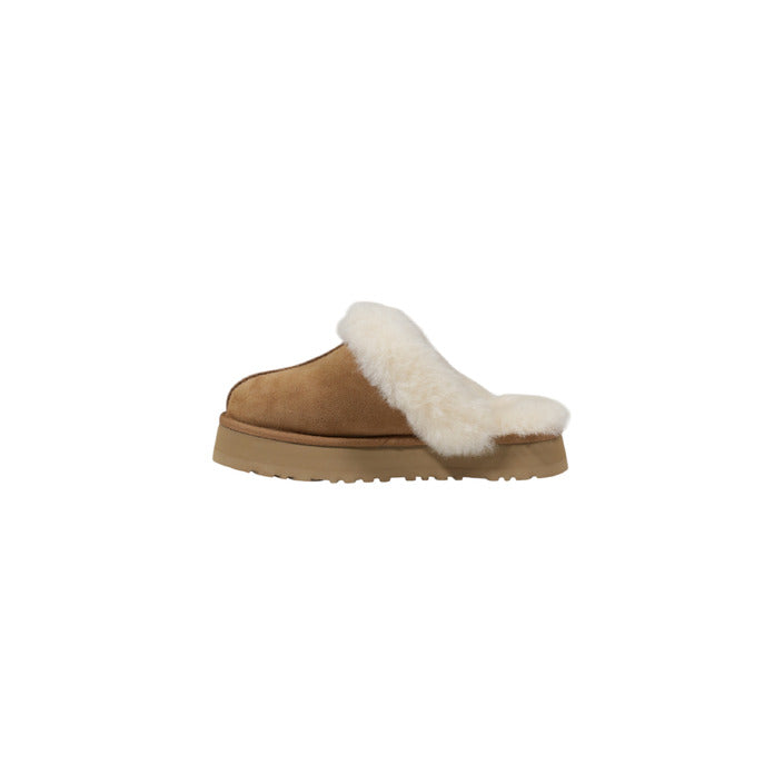 Ugg Femme Mules Beige Pour Printemps Été 1122550