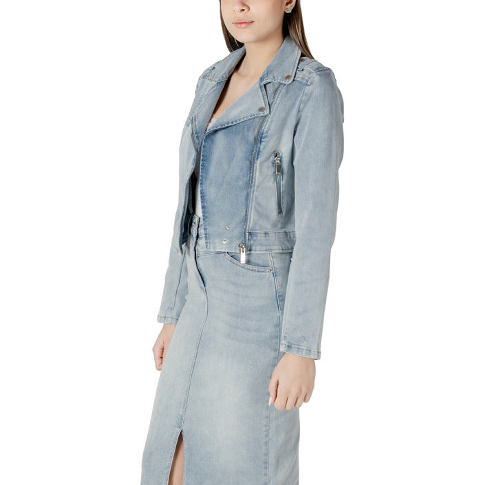 Morgan De Toi Femme Vestes Bleu Azur Printemps Été