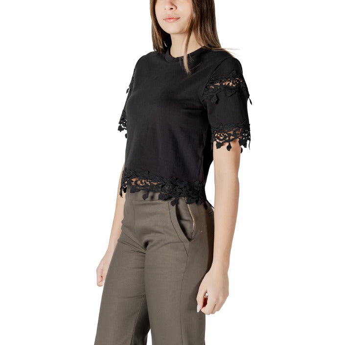 Morgan De Toi Femme T-Shirts Noir Manches Courtes Été