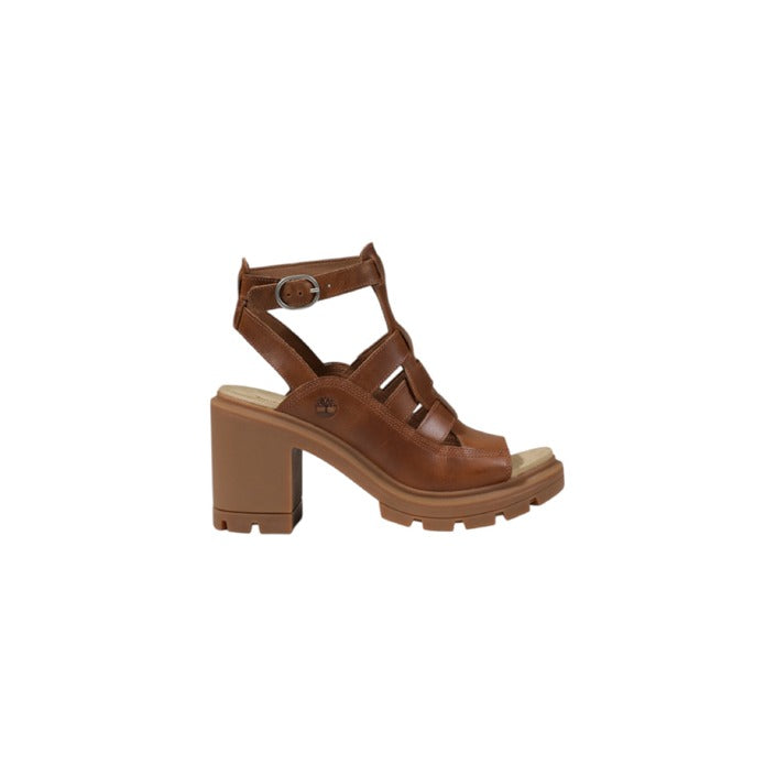Timberland Femme Sandales Cuir Marron Printemps Été