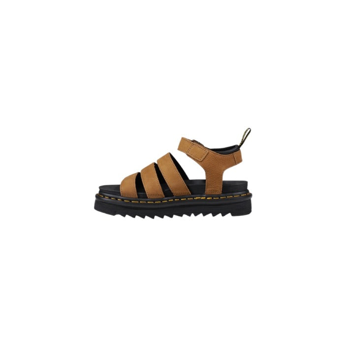 Dr. Martens Femme Sandales Beige En Cuir Printemps Été