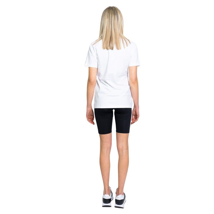Adidas Femme T-Shirts Blancs À Imprimé Pour Printemps Été