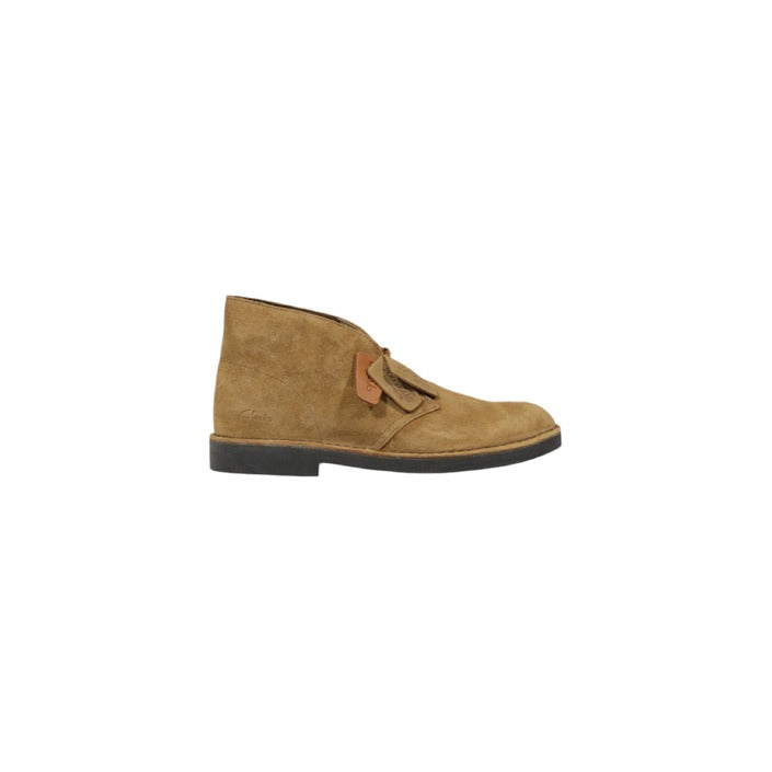 Clarks Homme Bottes Cuir Beige Printemps Été