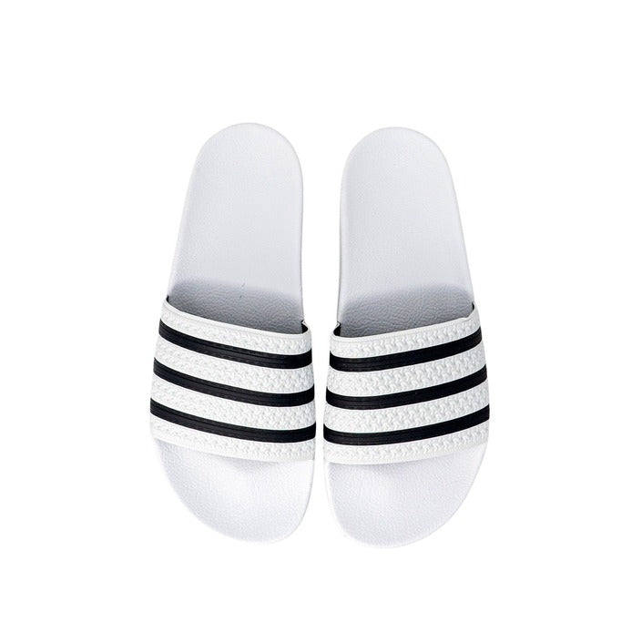 Adidas Homme Mules Blanches Pour Printemps Été