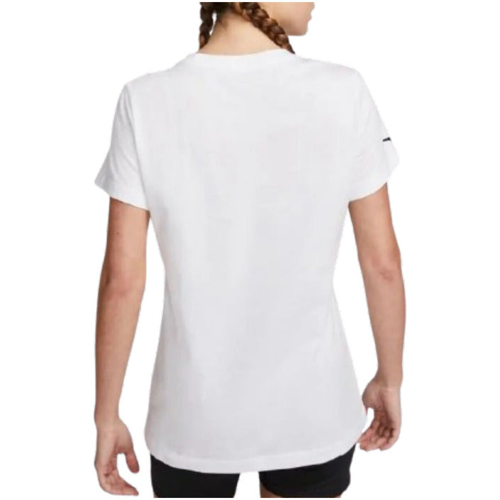 Camisetas Nike Mujer de Algodón Blanco