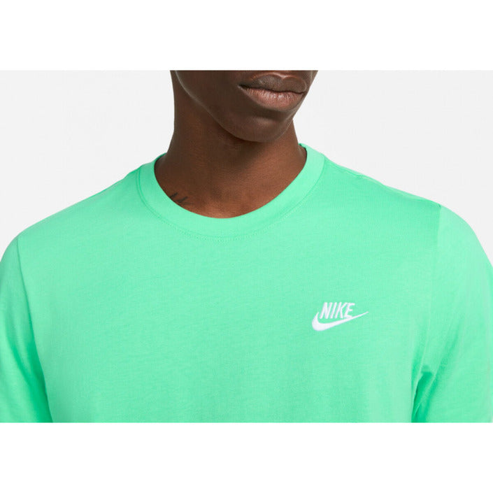 T-Shirts Nike pour Homme en Coton Vert