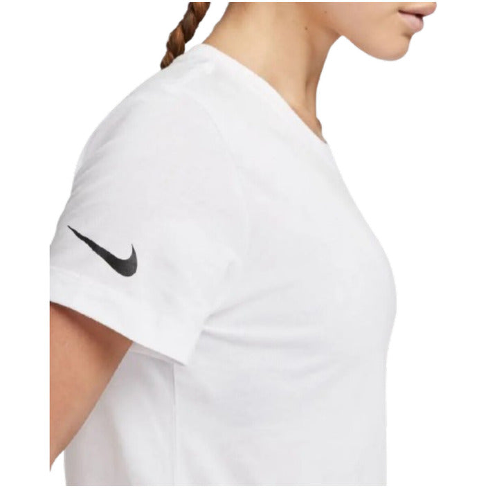 Camisetas Nike Mujer de Algodón Blanco