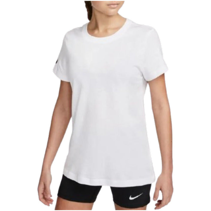 Camisetas Nike Mujer de Algodón Blanco