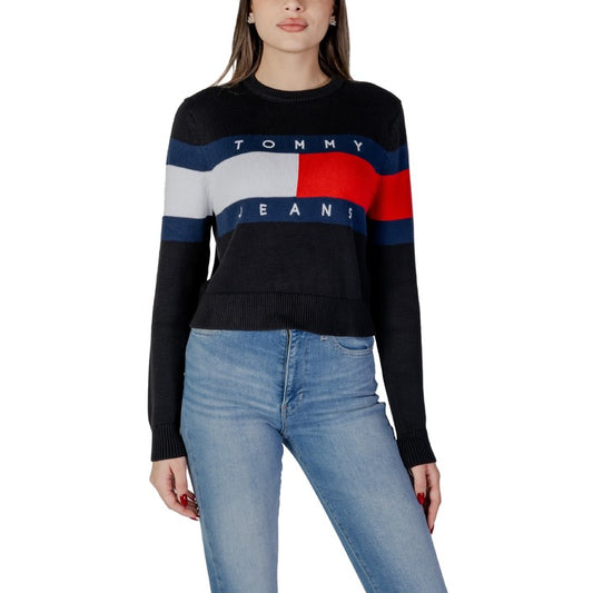 Pulls Femme Tommy Hilfiger Jeans en Noir