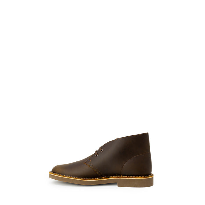 Bottines en Cuir Marron pour Homme Clarks DESERT BOOT EVO