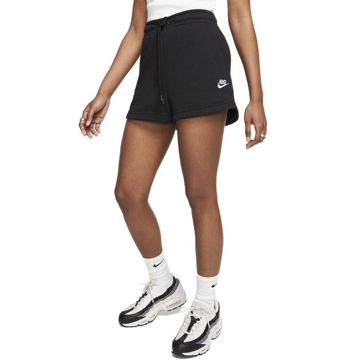 Shorts Nike Femme en Coton Noir