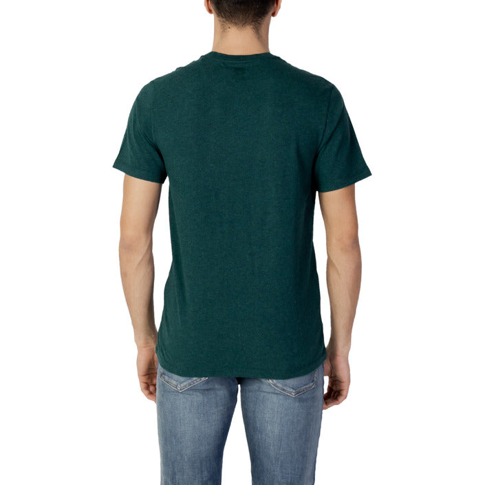 T-shirt Monochrome Vert Levi's pour Homme