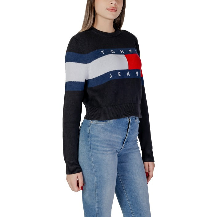 Pulls Femme Tommy Hilfiger Jeans en Noir