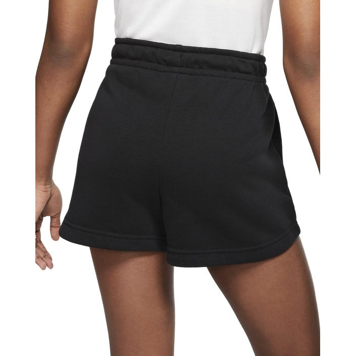 Shorts Nike Femme en Coton Noir