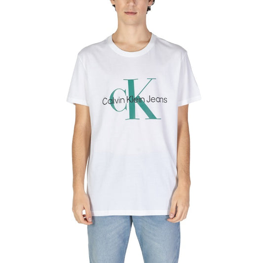 T-Shirts Blancs pour Hommes Calvin Klein Jeans