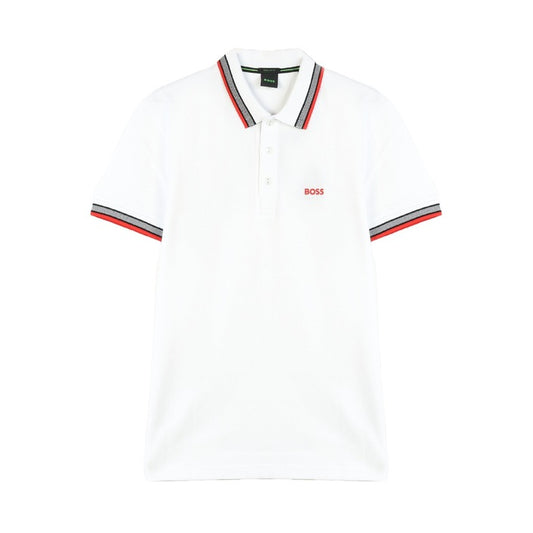 Polo Boss Homme Blanc