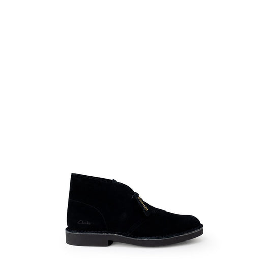 Bottines Clarks DESERT BOOTS pour Homme en Cuir Noir