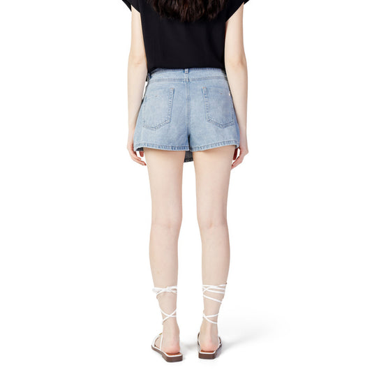 Shorts Only Femme Bleu Azur Parfait Pour Printemps Été