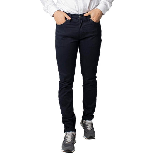 Levi`s Homme Pantalons Bleu Effet Usé Printemps Été