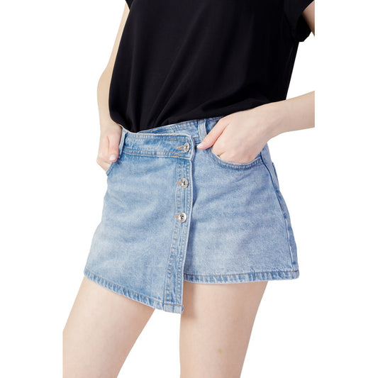 Shorts Only Femme Bleu Azur Parfait Pour Printemps Été