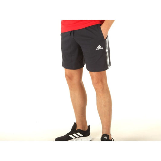 Adidas Homme Bermudas Bleu Printemps Été Poches Frontales