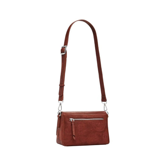 Desigual Femme Sacs Monochrome Marron Printemps Été